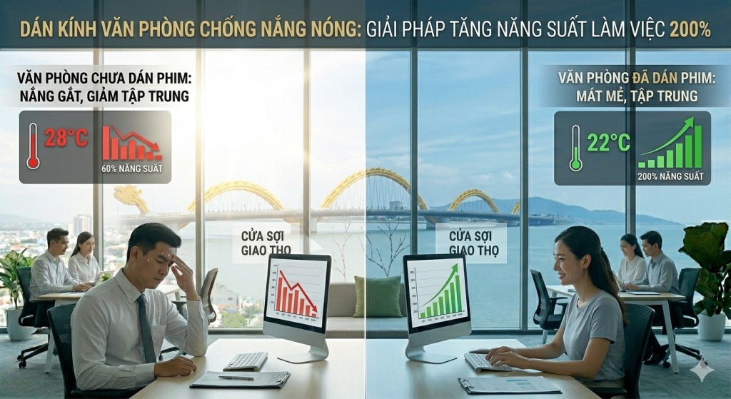 Dán kính văn phòng chống nắng nóng: Giải pháp tăng năng suất làm việc 200% 1 Gemini Generated Image 2nq4f42nq4f42nq4